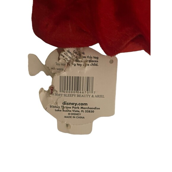 Disney Princess Ariel & Aurora Reversible Topsy Turvy Plush Flip Doll 15" - Picture 12 of 12